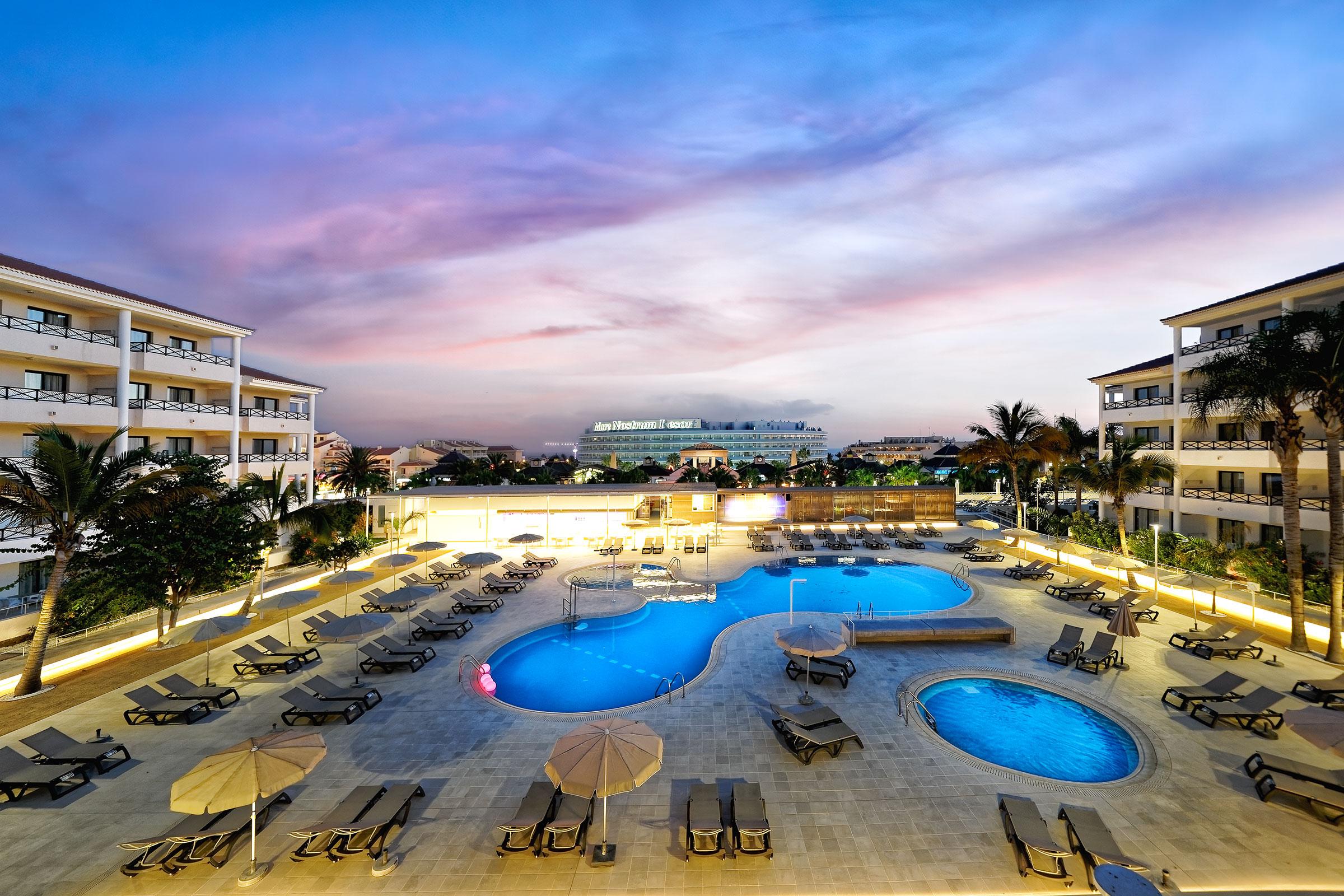 Hotel Parque La Paz 美洲海滩 外观 照片