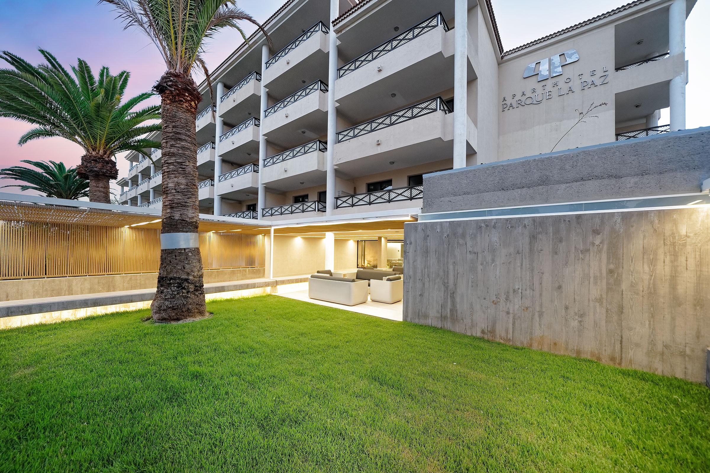 Hotel Parque La Paz 美洲海滩 外观 照片